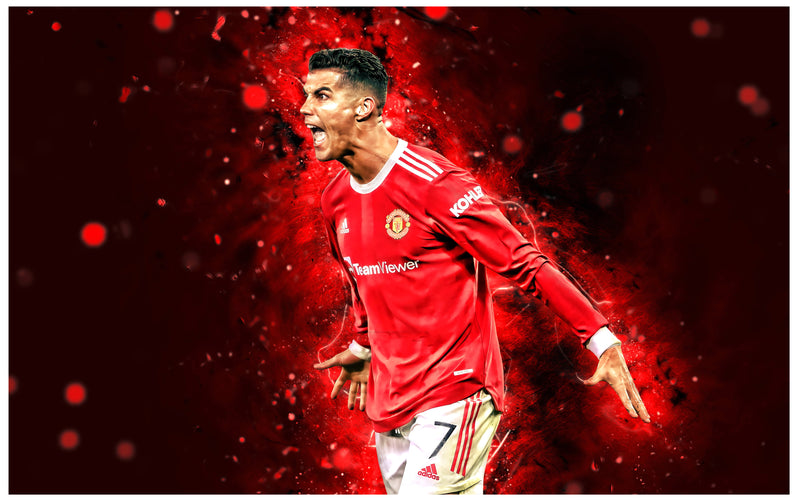 Cuadro Decorativo Deportes, Cristiano Ronaldo Manchester United