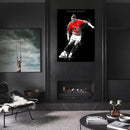 Cuadro Decorativo Deportes, Tiro libre Ronaldo Manchester United