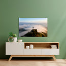 Cuadro Decorativo Monumento, Cristo Redentor, sobre en las nubes