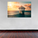Cuadro Decorativo Crucero sunset