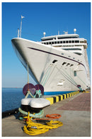 Cuadro Decorativo Crucero en el muelle