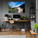 Cuadro Decorativo Crucero y montañas