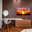 Cuadro Decorativo Religión, tres cruces