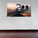 Cuadro Decorativo Película Volver al futuro, DeLorean