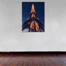 Cuadro Decorativo de Arte, Eiffel Iluminada