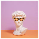 Cuadro Decorativo Pop Art, El David con gafas