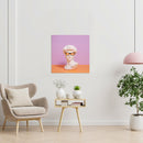 Cuadro Decorativo Pop Art, El David con gafas