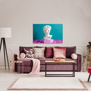 Cuadro Decorativo Pop Art, El David en pódium