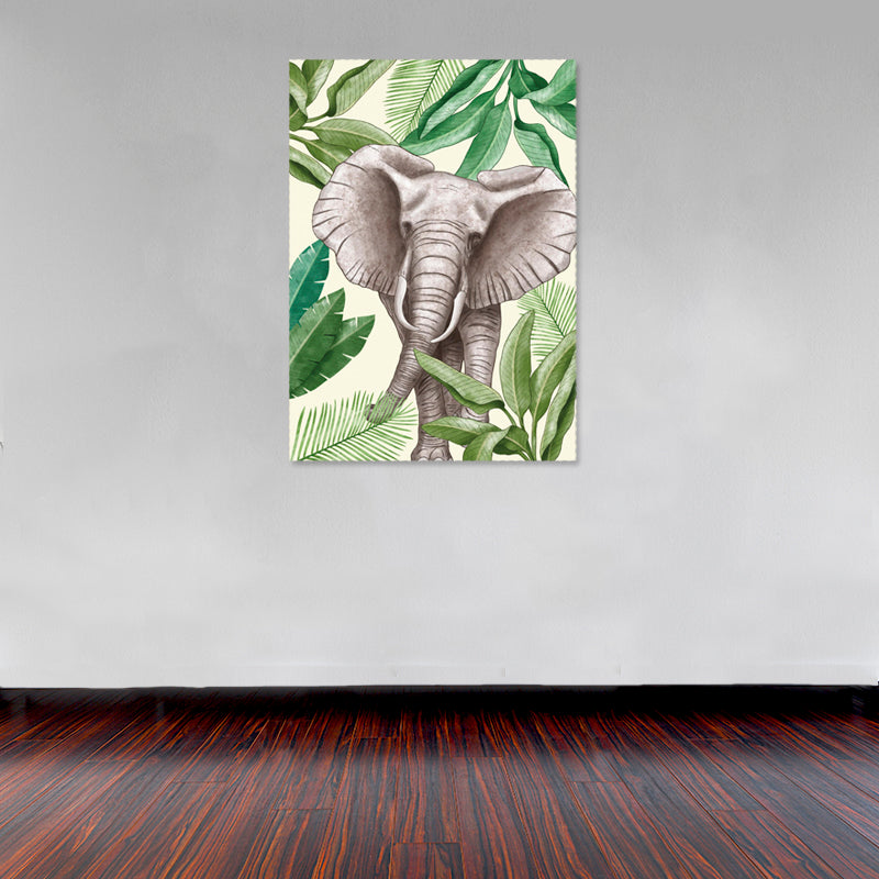 Cuadro Decorativo Infantil Elefante selva