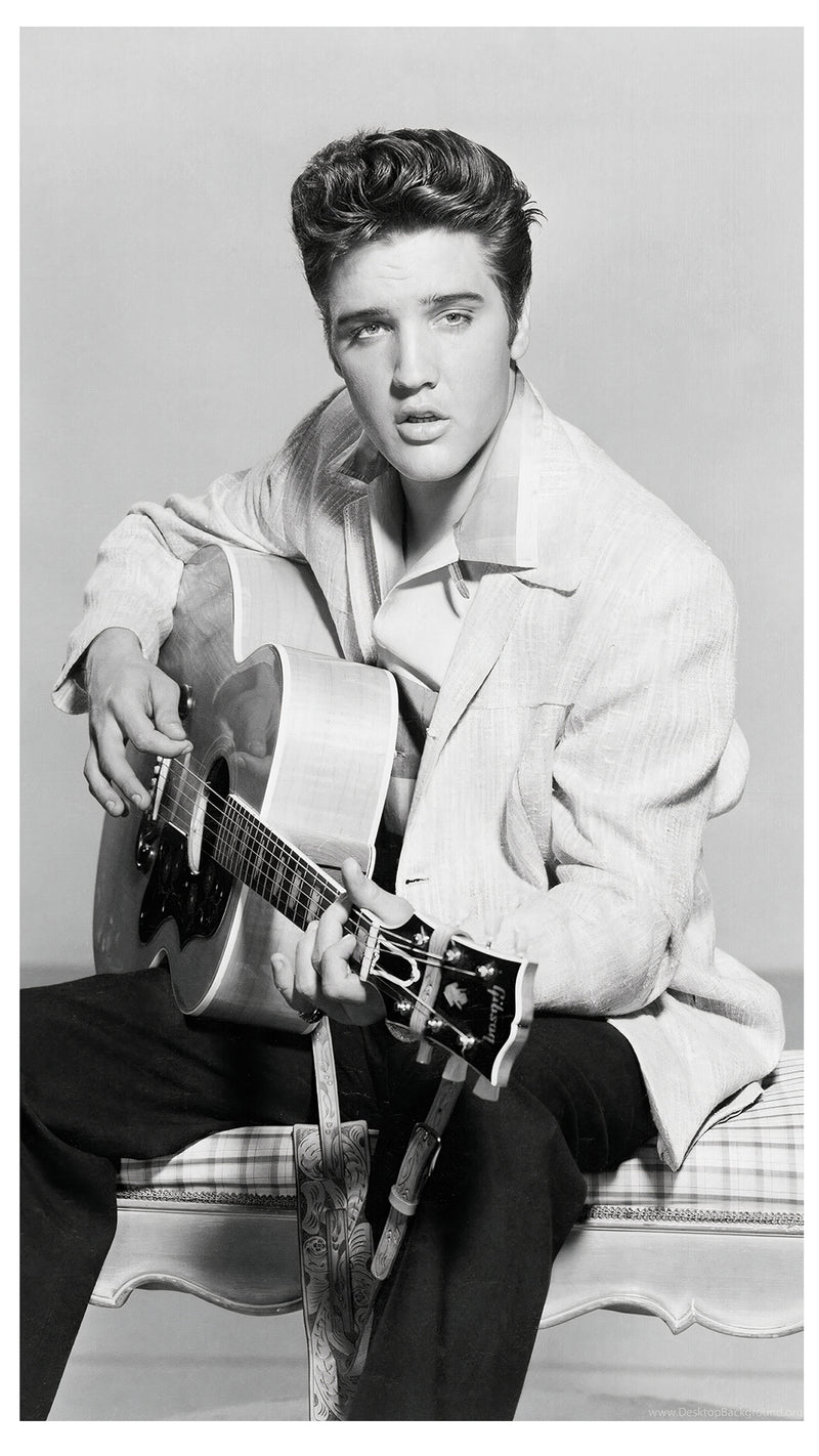 Decorativo Música, Elvis Presley con guitarra