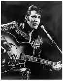 Cuadro Decorativo Música, Elvis Presley blanco y negro