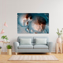 Cuadro Decorativo Espacial, erupción en Marte desde el espacio