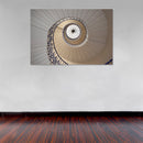 Cuadro Decorativo de Arte, escaleras en espiral