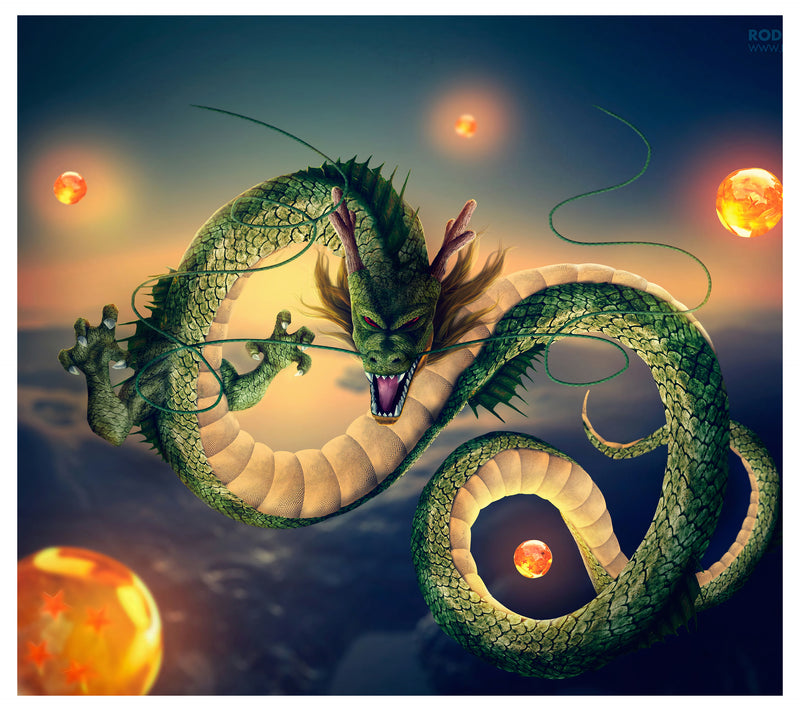 Cuadro Decorativo Infantil, Esferas del dragón