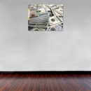 Cuadro Decorativo Dinero, Fajas de dólares