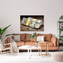 Cuadro Decorativo Dinero, Money & Time