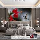 Cuadro Decorativo Floral Colibrie