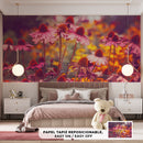 Cuadro Decorativo Floral rojizo