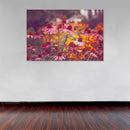 Cuadro Decorativo Floral rojizo