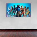 Cuadro Decorativo Videojuego, Fornite personajes