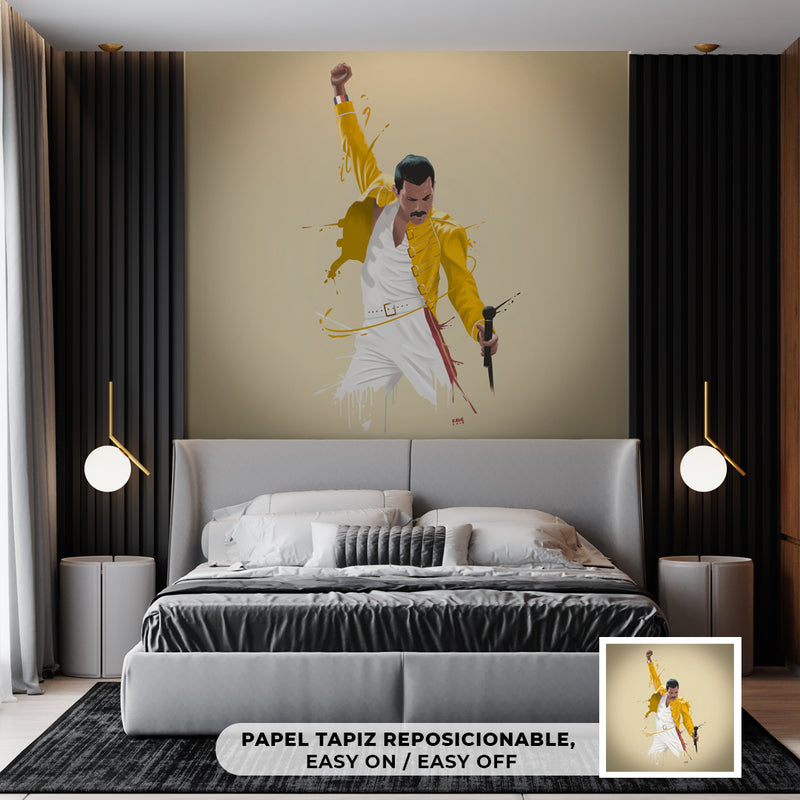 Decorativo Música, Freddie Mercury abstracto