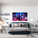 Cuadro Decorativo Videojuego, Free Fire personajes