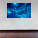 Cuadro Decorativo Película Frozen sobre hielo