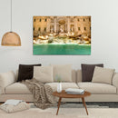 Cuadro Decorativo Monumento, La Fuente de Trevi, frontal