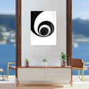 Cuadro Decorativo de Arte, Gestalt blanco y negro