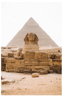 Cuadro Decorativo Monumento, La Esfinge de Guiza, frontal