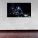 Cuadro Decorativo Videojuego, Black Warrior