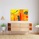 Cuadro Decorativo de Arte, guitarra en abstracto