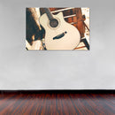 Cuadro Decorativo de Arte, cuerpo de guitarra