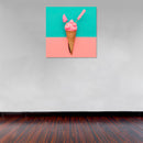 Cuadro Decorativo Pop Art, Nice Ice cream