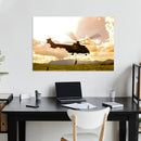 Cuadro Decorativo Helicóptero Fuerza Aérea