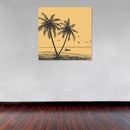 Cuadro Decorativo Ilustración playa