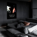 Cuadro Decorativo Espacial Earth´s Moon