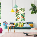 Cuadro Decorativo Infantil Jirafa selva