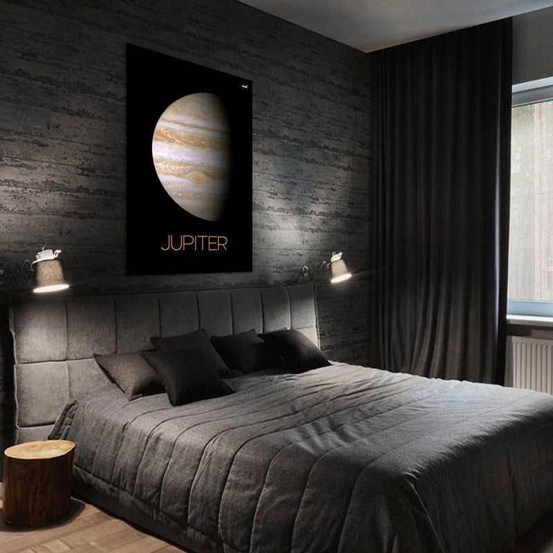 Cuadro Decorativo Espacial, planeta Júpiter