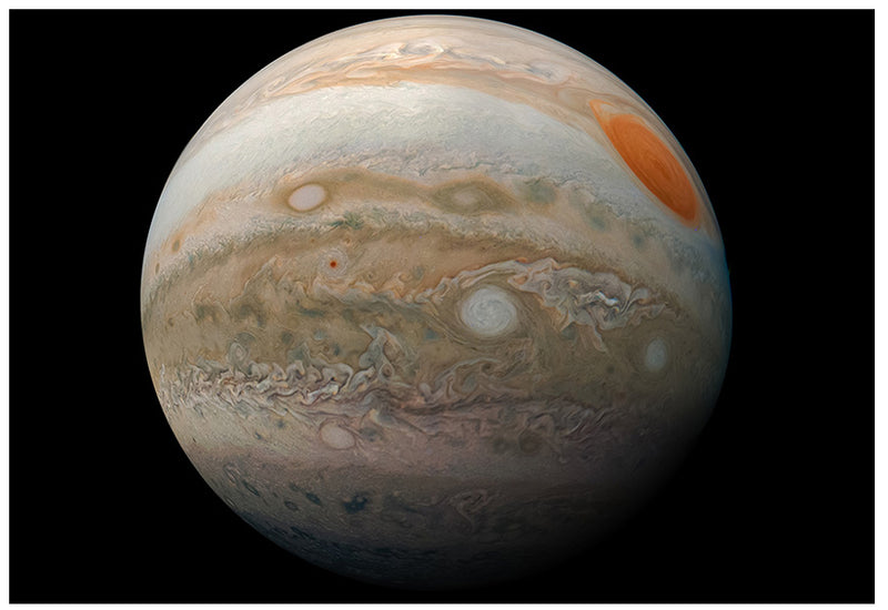 Cuadro Decorativo Espacial Júpiter desde el espacio