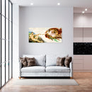 Cuadro Decorativo Religión, La creación de Adán