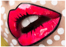 Cuadro Decorativo Pop Art, Labios pop