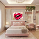 Cuadro Decorativo Pop Art, Labios pop