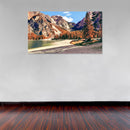 Cuadro Decorativo Otoño, lago de la montaña