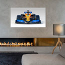 Cuadro Decorativo Adrenalina McLaren Lando Norris