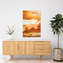 Cuadro Decorativo de Arte, llanura abstracta