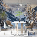 Decorativo Invierno, llanura de nieve