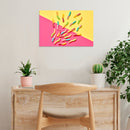 Cuadro Decorativo Pop Art, gusanos de gomita