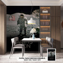 Cuadro Decorativo Espacial, Apolo 11 en la Luna