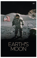 Cuadro Decorativo Espacial, Apolo 11 en la Luna